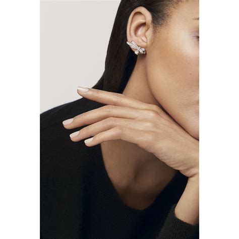 ribbon earrings chanel|The Ruban Earrings .